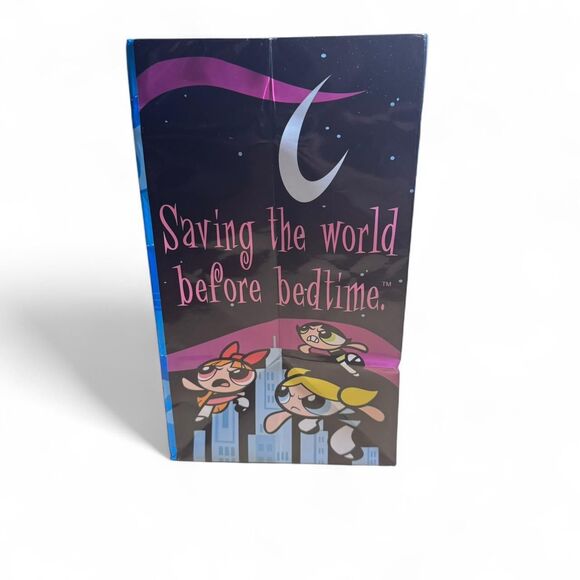 VTG 2001 Powerpuff Girls Gift Bag Collectible Y2K Nostalgia - Picture 2 of 8